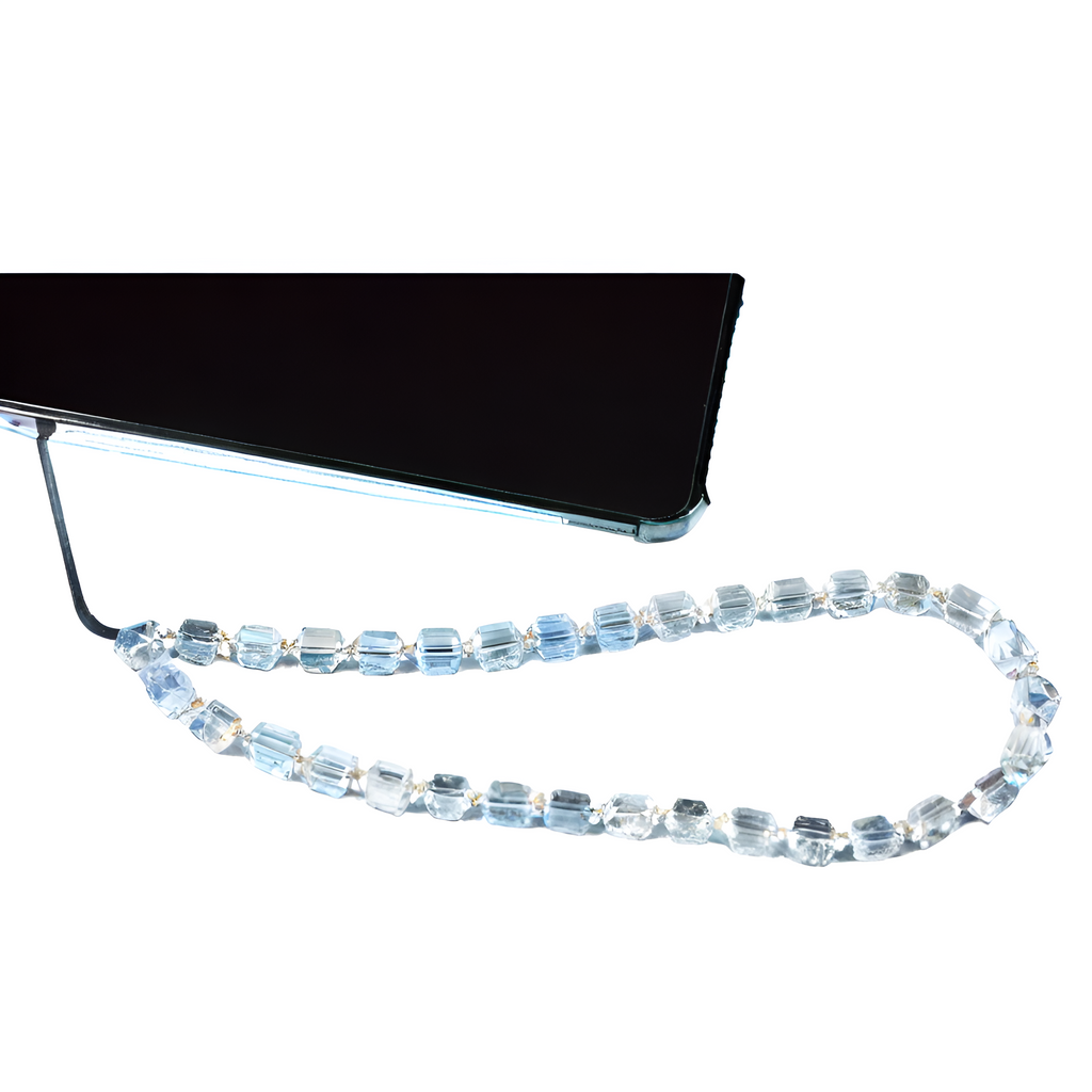 Crystal Brilliance Wristlet Phone Charm