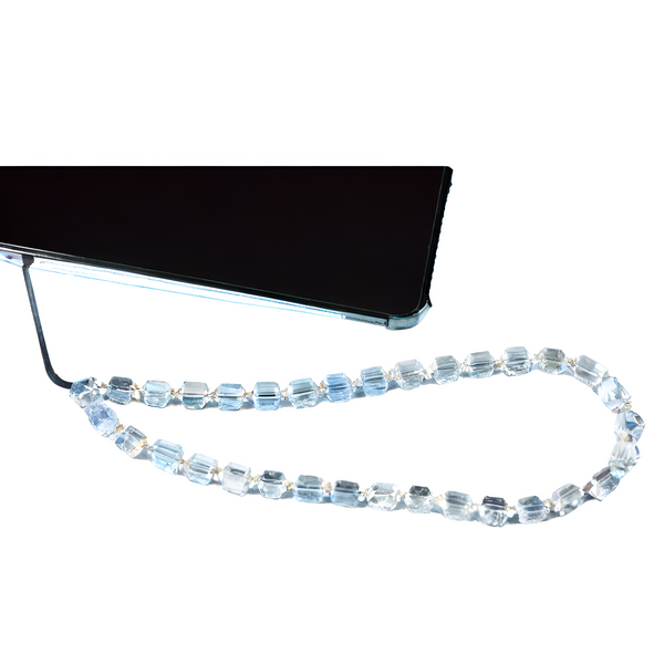 Crystal Brilliance Wristlet Phone Charm– Fiona Lucia