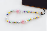 Charms of Love Cell Phone Charm Wristlet Lanyard