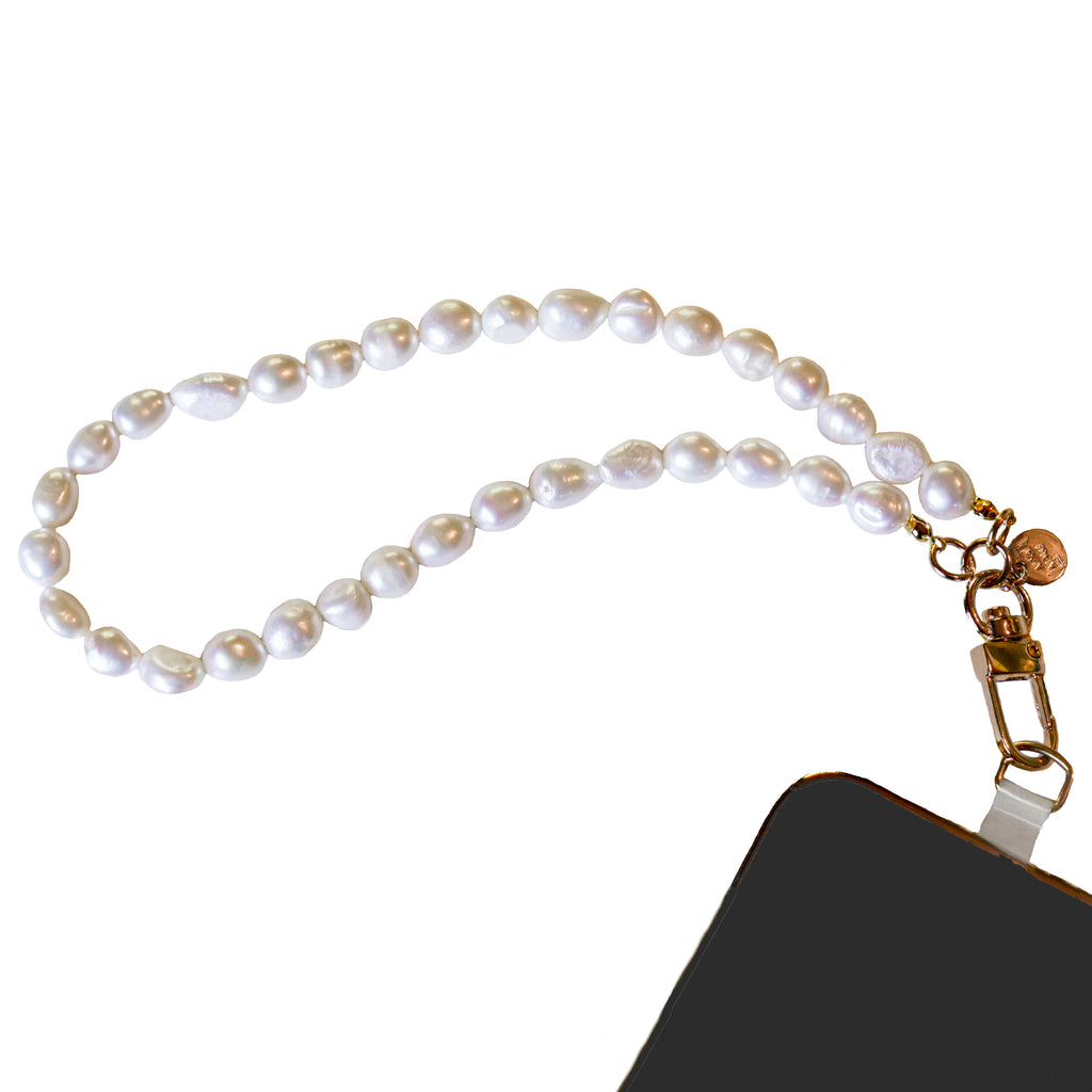 Real Pearl Perfection: The Poshest Phone Strap